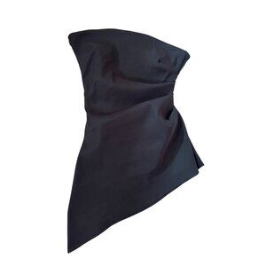 Zara Asymmetric Gathered Top